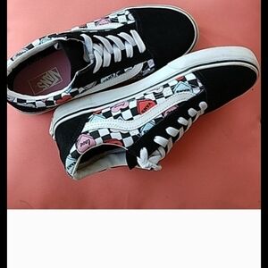 Vans Black and White Checkered Sneakers